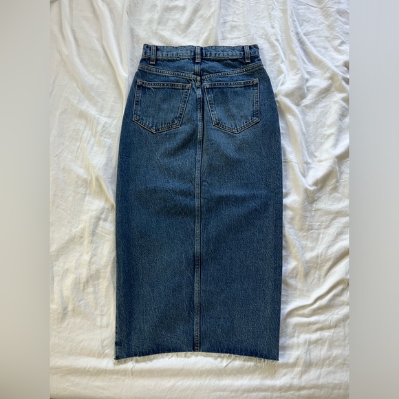 Reformation Denim Midi Skirt - Picture 3 of 6